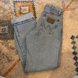 Wrangler Light Blue Straight Leg Jeans